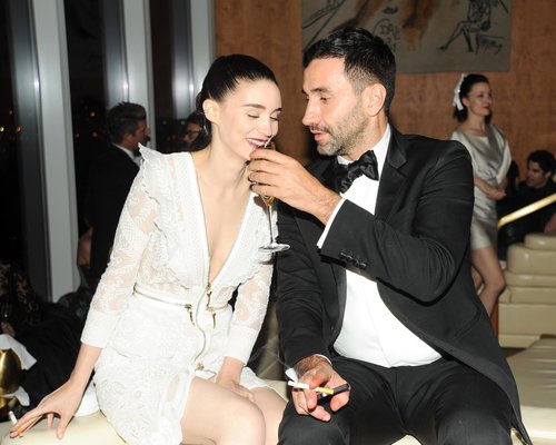 Rooney Mara sipped on champagne with help from designer Riccardo Tisci at the afterparty.
Source: Neil Rasmus/BFAnyc.com
Rooney Mara sipped on champagne with help from designer Riccardo Tisci at the afterparty.
Source: Neil Rasmus/BFAnyc.com