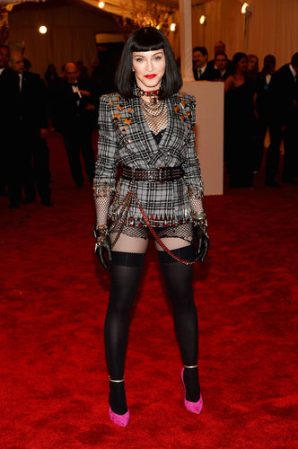 Madonna at the Met Gala 2013.
Madonna at the Met Gala 2013.