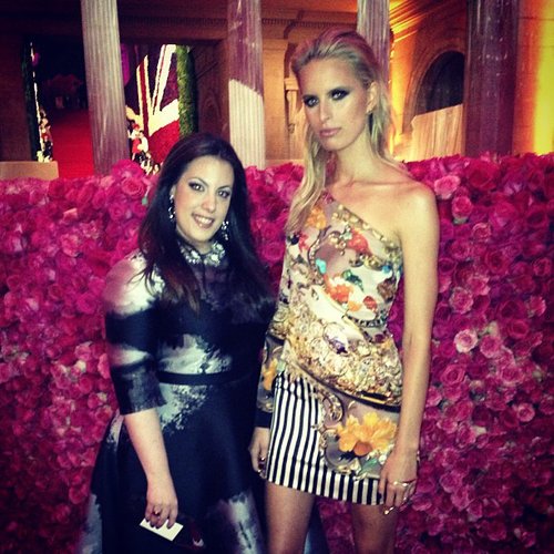 Mary Katrantzou posed with her model date, Karolina Kurkova.
Source: Instagram user marykatrantzou
Mary Katrantzou posed with her model date, Karolina Kurkova.
Source: Instagram user marykatrantzou