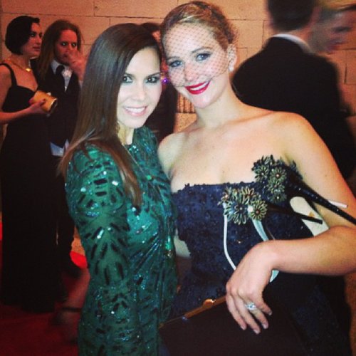 Monique Lhuillier had a moment with Jennifer Lawrence inside the gala.
Source: Instagram user moniquelhuillier
Monique Lhuillier had a moment with Jennifer Lawrence inside the gala.
Source: Instagram user moniquelhuillier