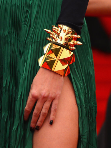 Ivanka Trump wore jewelry from her own line.
Ivanka Trump wore jewelry from her own line.