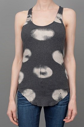 Raquel Allegra Rib Tank Dots