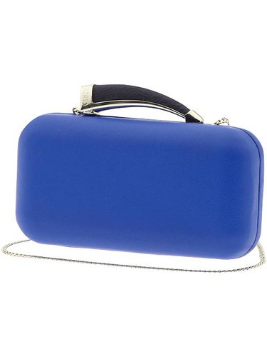 A Summer wedding or night out is the perfect place to have fun with your colors. Give the overused but goes-with-everything black clutch the night off and try something bolder instead. Try this horn-handled Vince Camuto style ($158) to add a bright punch.
A Summer wedding or night out is the perfect place to have fun with your colors. Give the overused but goes-with-everything black clutch the night off and try something bolder instead. Try this horn-handled Vince Camuto style ($158) to add a bright punch.