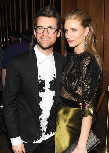Brad Goreski and Rosie Huntington-Whiteley.
Source: Neil Rasmus/BFAnyc.com
Brad Goreski and Rosie Huntington-Whiteley.
Source: Neil Rasmus/BFAnyc.com