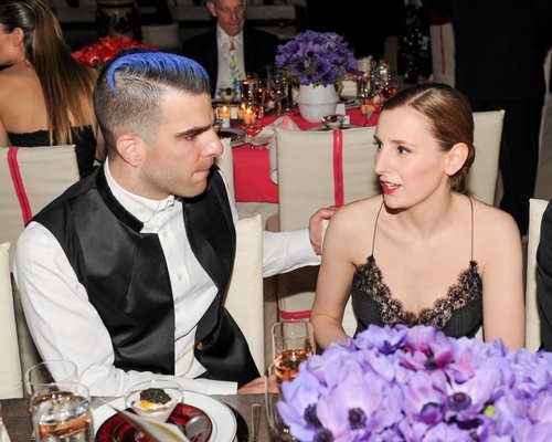 Zachary Quinto embraced his inner punk and chatted up a friend over dinner at the Met Gala.
Source: Billy Farrell/BFANYC.com
Zachary Quinto embraced his inner punk and chatted up a friend over dinner at the Met Gala.
Source: Billy Farrell/BFANYC.com