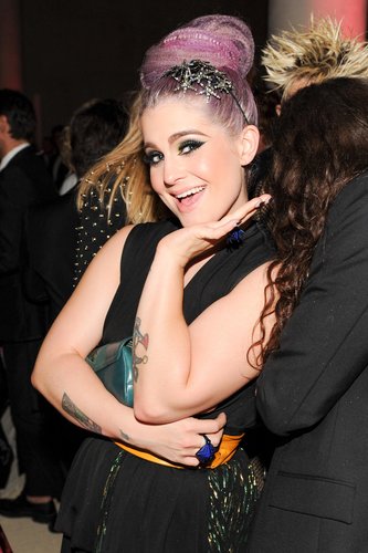 Kelly Osbourne made a cute pose while inside the Met Gala.
Source: Billy Farrell/BFANYC.com
Kelly Osbourne made a cute pose while inside the Met Gala.
Source: Billy Farrell/BFANYC.com