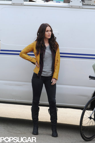 Megan Fox Jumps Into Action For Teenage Mutant Ninja Turtles Megan Fox Jumps Into Action For Teenage Mutant Ninja Turtles