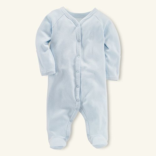 Pearl Blue Solid Coverall