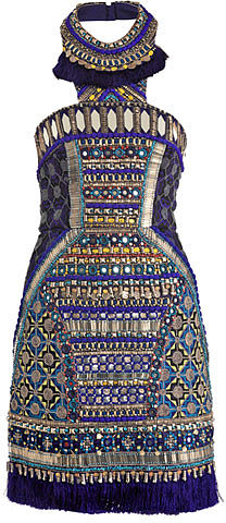 Matthew Williamson Bhangra beaded dress