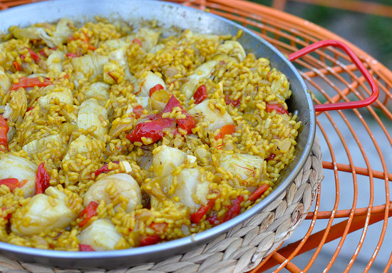 Scallop Paella Scallop Paella
