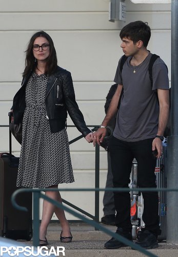 James Righton and Keira Knightley kicked off their honeymoon.
James Righton and Keira Knightley kicked off their honeymoon.