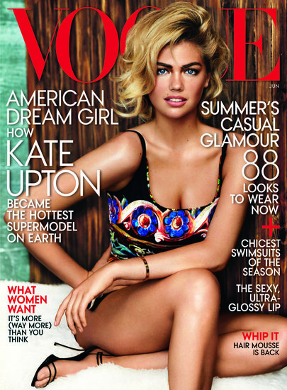 Kate Upton covers Vogue's 2013 issue.
Source: Mario Testino for Vogue
Kate Upton covers Vogue's 2013 issue.
Source: Mario Testino for Vogue