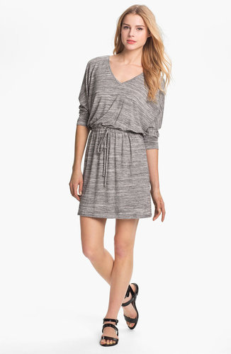 Caslon Three Quarter Dolman Sleeve Knit Dress