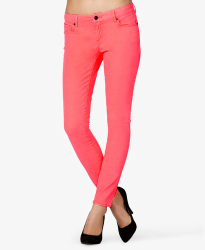 FOREVER 21 Neon Skinny Jeans