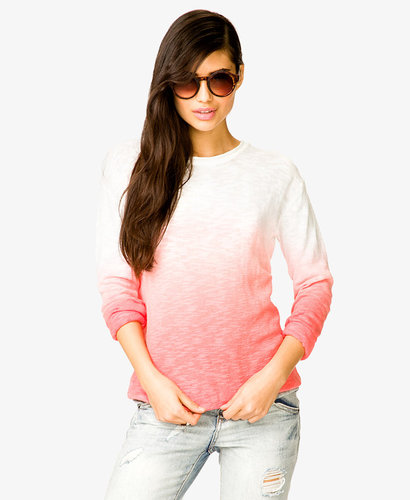 FOREVER 21 Ombré Marled Sweater