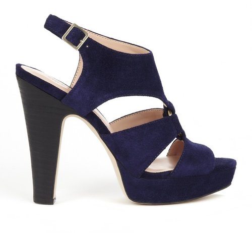 Evelyn peep toe heel