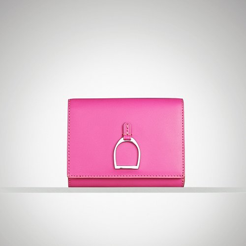 Ralph Lauren Vachetta Stirrup French Wallet
