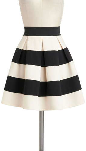Stripe It Lucky Skirt