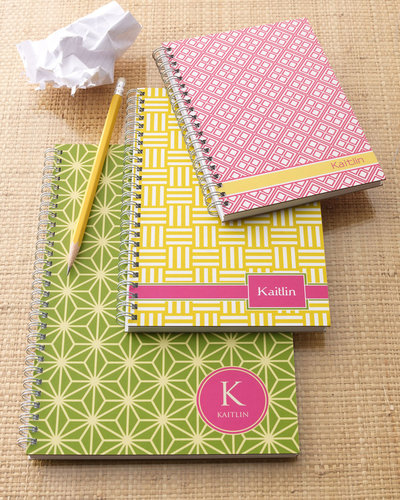 "Preppy Mod" Notebook Set