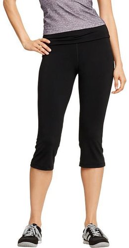 Women's Compression Fold-Over Capris (21")
