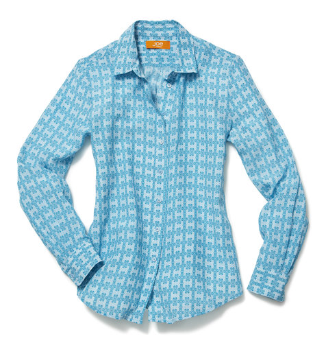 This Joe Fresh Printed Silk Shirt ($49) is the epitome of modern prepster.
This Joe Fresh Printed Silk Shirt ($49) is the epitome of modern prepster.