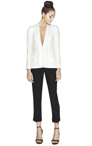 Long Tuxedo Blazer
