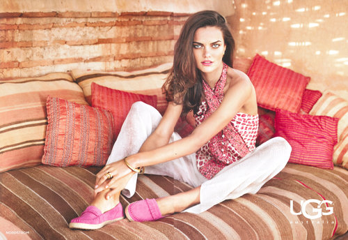 Model Barbara Fialho for Ugg