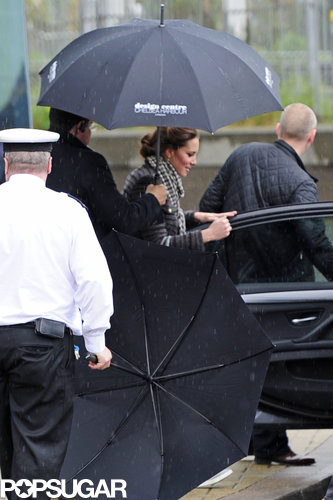 Kate Middleton Keeps It Comfortable in Sneakers During a Rainy Shopping Trip Kate Middleton Keeps It Comfortable in Sneakers During a Rainy Shopping Trip