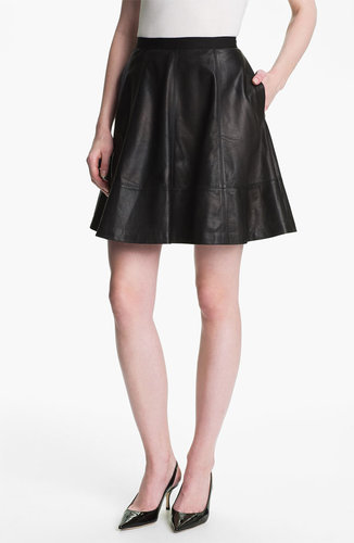 Leather's officially gone mainstream, popping up at offices around the country. We guarantee she'll wear this Miss Wu skirt ($545) to work and shopping on the weekend.
Leather's officially gone mainstream, popping up at offices around the country. We guarantee she'll wear this Miss Wu skirt ($545) to work and shopping on the weekend.