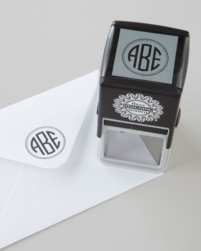 The monogrammed stamp ($40) has taken the place of seals and hot wax, giving an Old World touch to old-school correspondence.
The monogrammed stamp ($40) has taken the place of seals and hot wax, giving an Old World touch to old-school correspondence.