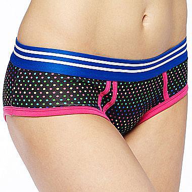 Flirtitude® Satin Boykini Panties