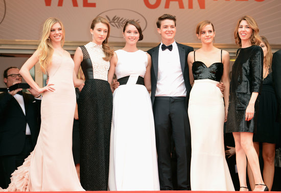 Emma Watson posed with The Bling Ring cast and director Sofia Coppola.
Emma Watson posed with The Bling Ring cast and director Sofia Coppola.