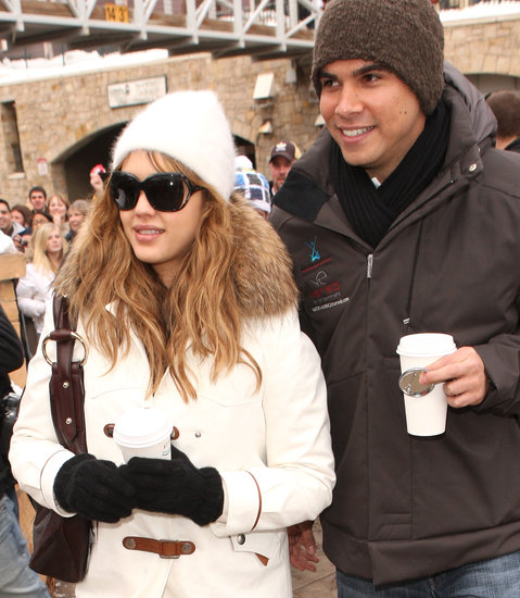 Jessica Alba and Cash Warren bundled up together during the 2008 Sundance Film Festival in Park City, UT.
Jessica Alba and Cash Warren bundled up together during the 2008 Sundance Film Festival in Park City, UT.