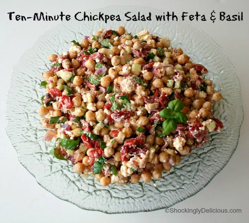Ten-Minute Chickpea Salad