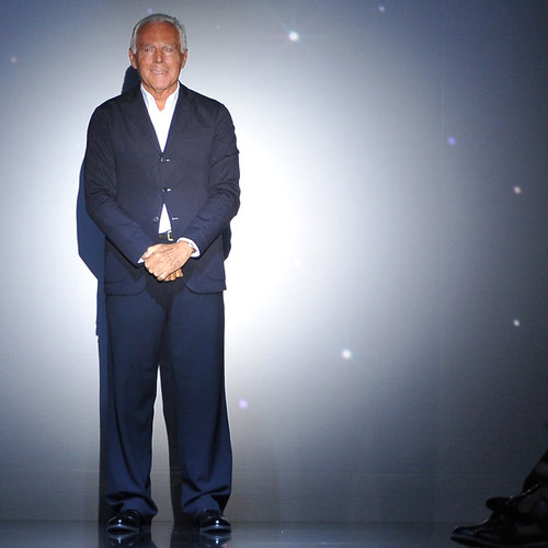 Giorgio Armani Talks Milan Fashion Week Schedule