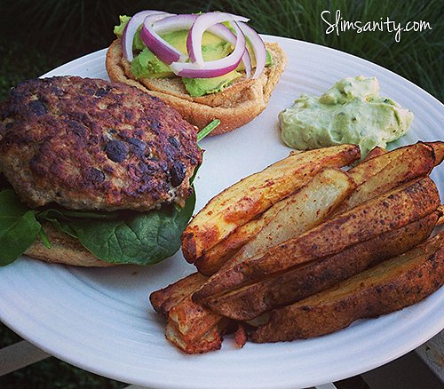 Burger & Fries The Healthy Way