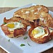 Eggs Nestled in Bacon