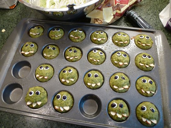 Prickly Mom's Green Monster Muffins Prickly Mom's Green Monster Muffins