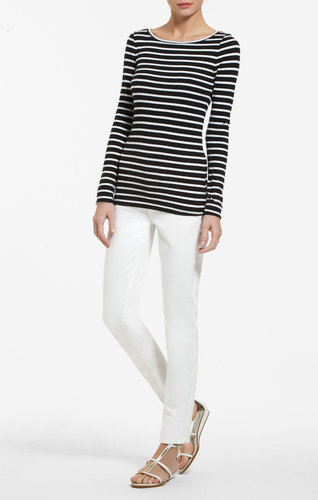 Leah Striped Tee