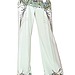 Printed Silk Crepe De Chine Trousers