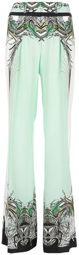 Roberto Cavalli printed wide leg trouser