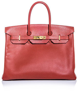 Hermes Vintage Birkin 35 leather bag