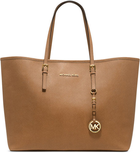 MICHAEL Michael Kors Handbag, Saffiano Medium Travel Tote