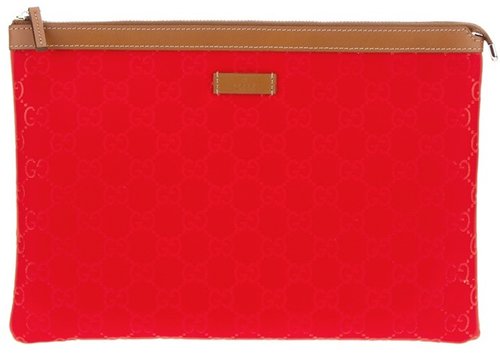 Gucci leather clutch