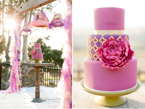 We can't get over how whimsical and stunning this vibrant purple cake is.
Photo by Erin Hearts Court via Green Wedding Shoes
We can't get over how whimsical and stunning this vibrant purple cake is.
Photo by Erin Hearts Court via Green Wedding Shoes