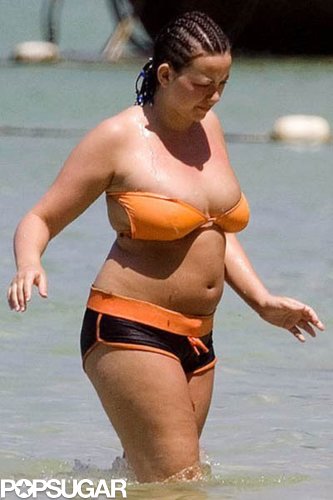 Charlotte Church chose a bikini with boy shorts during a day at the beach back in 2007.
Charlotte Church chose a bikini with boy shorts during a day at the beach back in 2007.