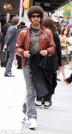 Drake filmed Anchorman: The Legend Continues in NYC.
Drake filmed Anchorman: The Legend Continues in NYC.