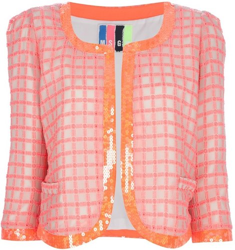 Msgm cropped jacket