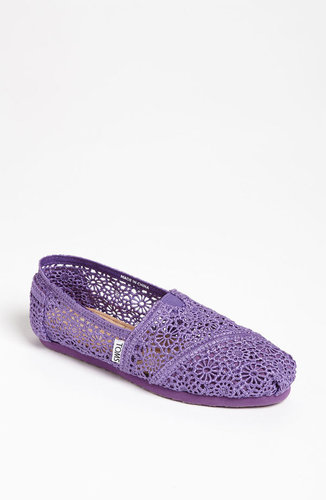 TOMS 'Classic' Crochet Slip-On (Women)