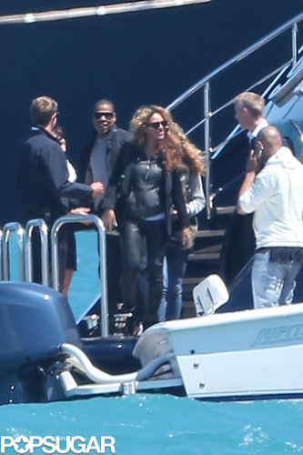 Beyoncé and Jay-Z Hop On a Yacht in the South of France Beyoncé and Jay-Z Hop On a Yacht in the South of France